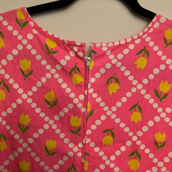 Vintage Pink Floral Romper - Picture 5 of 7